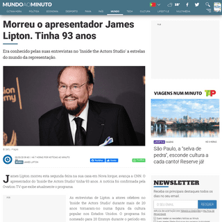 A complete backup of www.noticiasaominuto.com/mundo/1424645/morreu-o-apresentador-james-lipton-tinha-93-anos