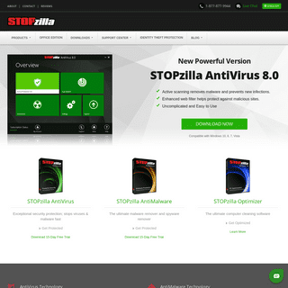 STOPzilla - AntiVirus and Optimization Software for PC and Android