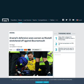 A complete backup of www.goal.com/en-gb/news/more-defensive-woes-for-arsenal-as-mustafi-stretchered-off/703a8x7d48791o6sj9ye6696