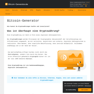 A complete backup of bitcoin-generator.de