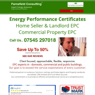 Energy Performance Certificate - Farnsfield Consulting - Nottingham