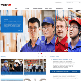 A complete backup of weichai.com