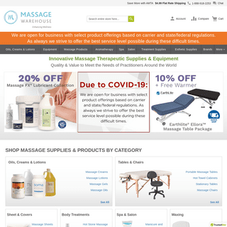 Massage Supplies - Massage Tables, Chairs, Oils and Lotions