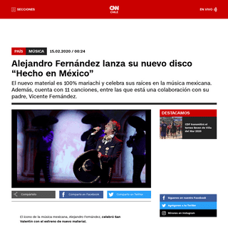 A complete backup of www.cnnchile.com/pais/alejandro-fernandez-nuevo-disco-hecho-en-mexico_20200215/