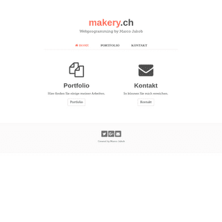 A complete backup of makery.ch