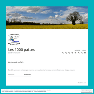 A complete backup of les1000pattesdephilippeville.wordpress.com