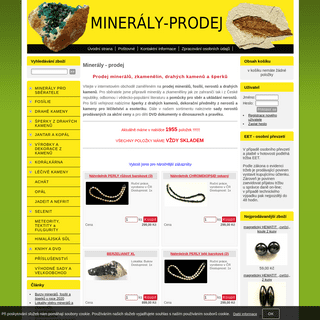 A complete backup of mineraly-prodej.cz