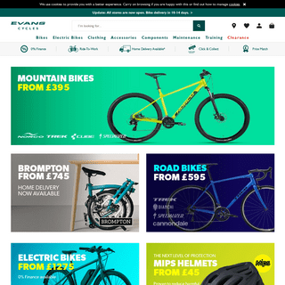 A complete backup of evanscycles.com