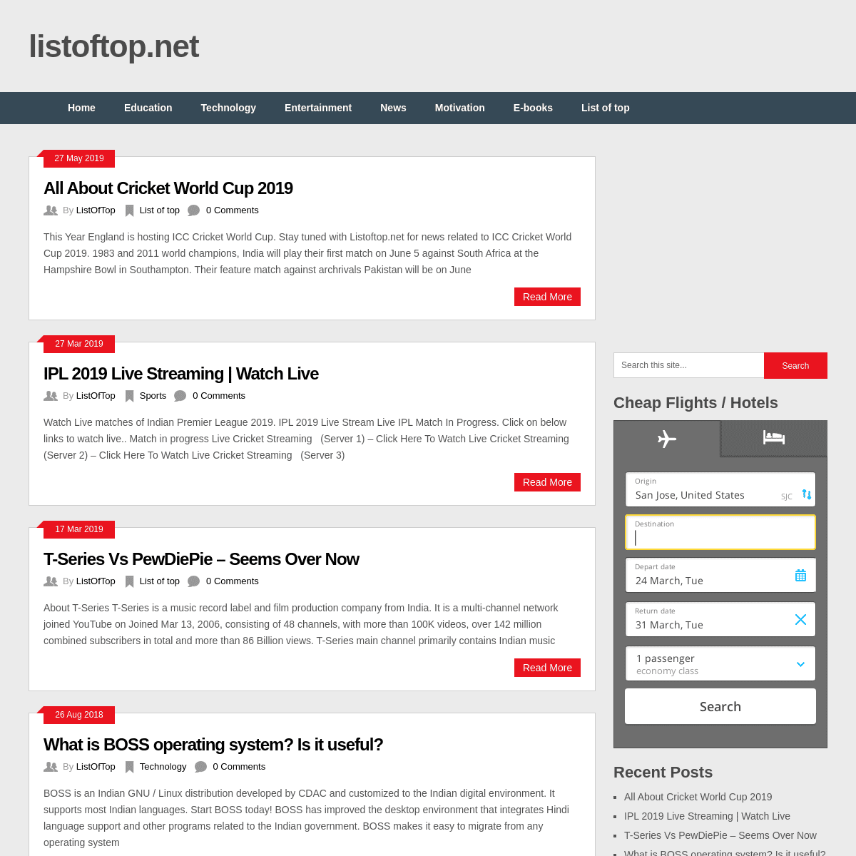 A complete backup of listoftop.net