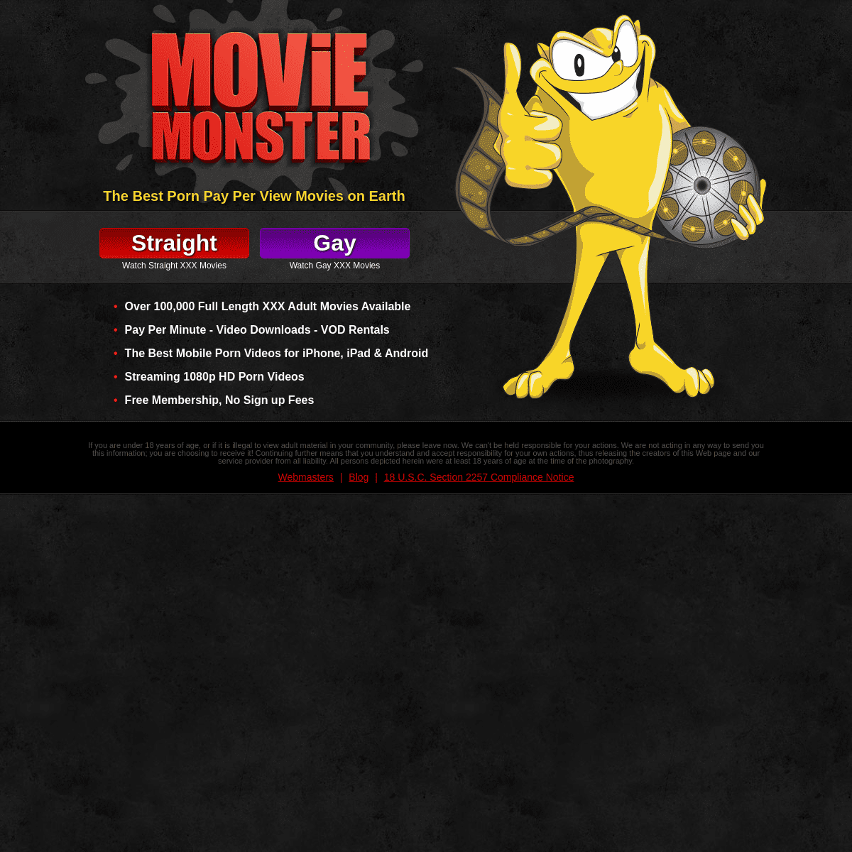 Movie Monster Adult VOD - AEBN Porn Pay Per View Network and Video On Demand. Over 100,000 XXX Straight and Gay Adult VOD movies