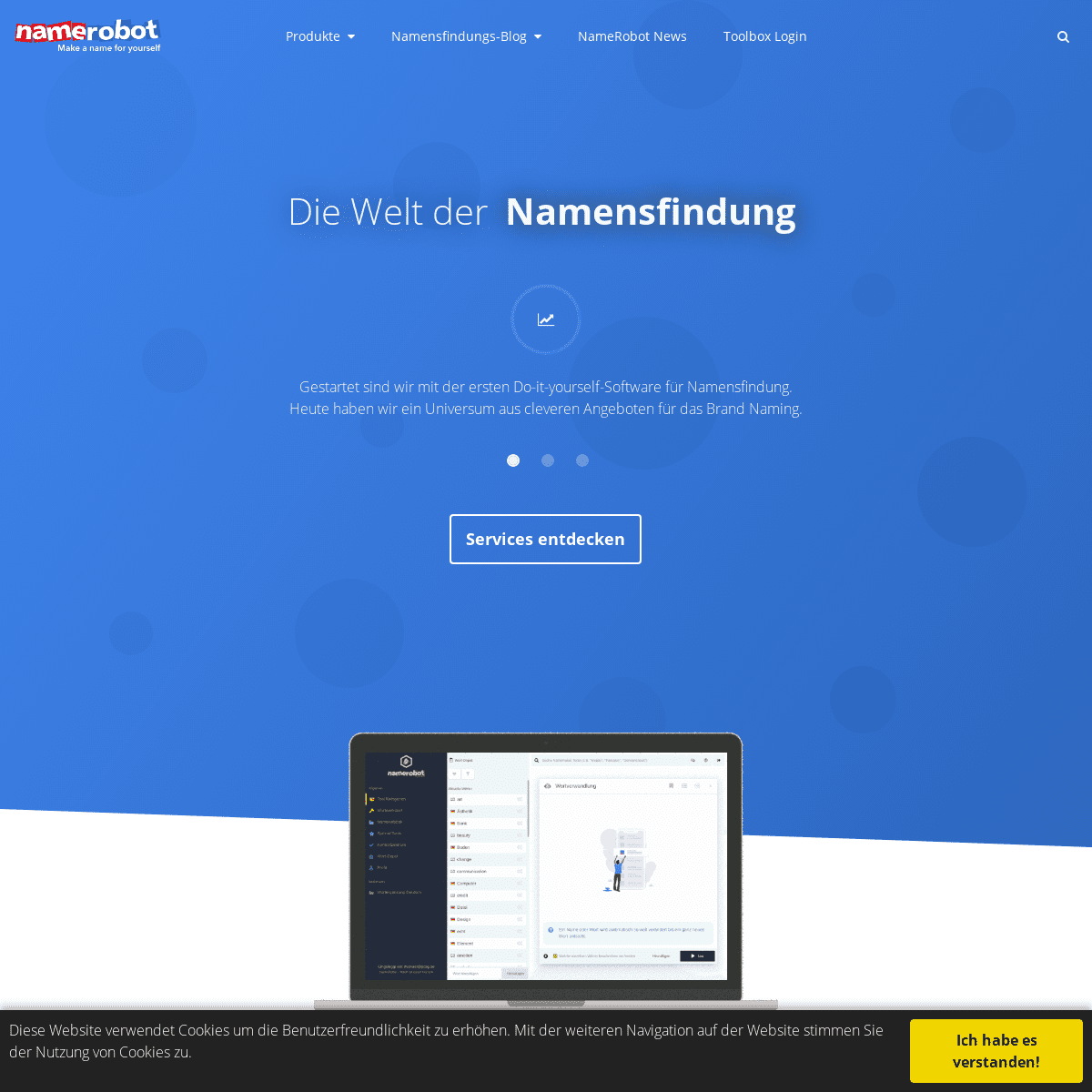 A complete backup of namerobot.de