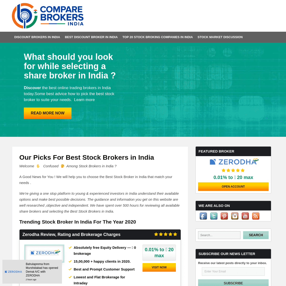 A complete backup of comparebrokersindia.com