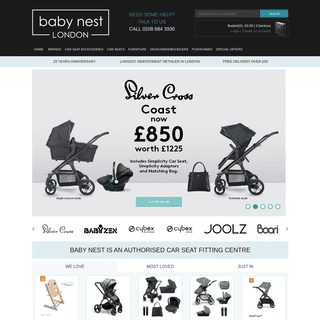 Baby Nest - London, Surrey, UK - Baby Shop London - Easy Reach of Kent & Sussex