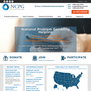 A complete backup of ncpgambling.org