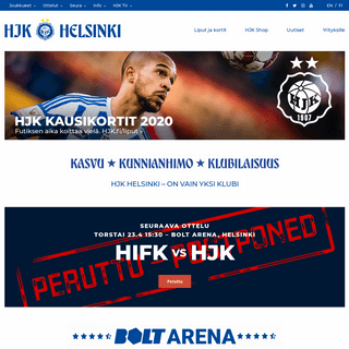 HJK Helsinki - Helsingin Jalkapalloklubi - HJK.fi