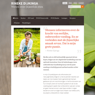 Rineke Dijkinga, haar missie en visie - Rineke Dijkinga