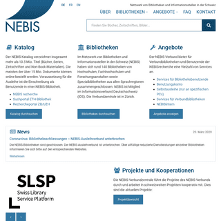 A complete backup of nebis.ch
