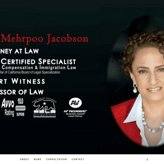 Attorney Nikki Mehrpoo Jacobson- Workers' Compensation & Immigration Law - First & Only California Lawyer Certified As A Special