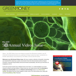 A complete backup of greenmoney.com