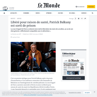 A complete backup of www.lemonde.fr/societe/article/2020/02/12/la-cour-d-appel-de-paris-ordonne-la-liberation-de-patrick-balkany