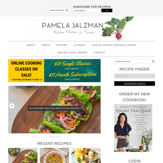 Pamela Salzman â€“ Kitchen Matters & Recipes