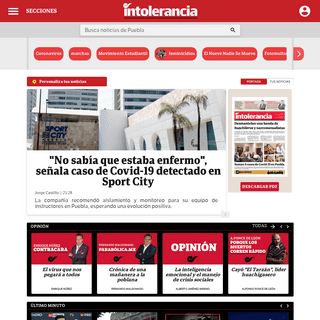 A complete backup of intoleranciadiario.com