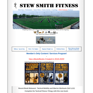 Stew Smith Fitness - Training Programs for Military,Police, Fire Fighter, Special Ops Preparation