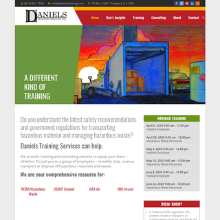 A complete backup of danielstraining.com