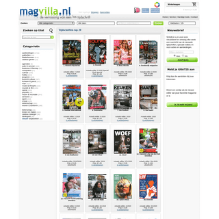Tijdschriften en magazines zonder abonnement bij MagVilla.nl