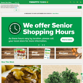 A complete backup of thriftyfoods.com