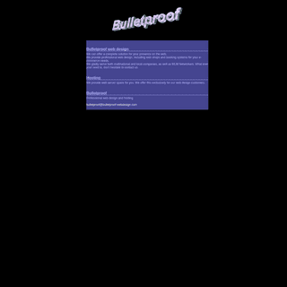 A complete backup of bulletproof-webdesign.com
