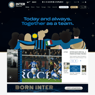 A complete backup of inter.it