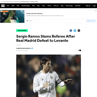A complete backup of bleacherreport.com/articles/2877570-sergio-ramos-slams-referee-after-real-madrid-defeat-to-levante