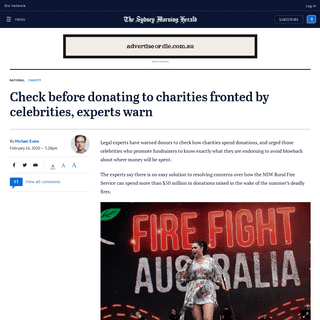 Celeste Barber bushfire fund- Check before donating to charities fronted by celebrities, experts warn