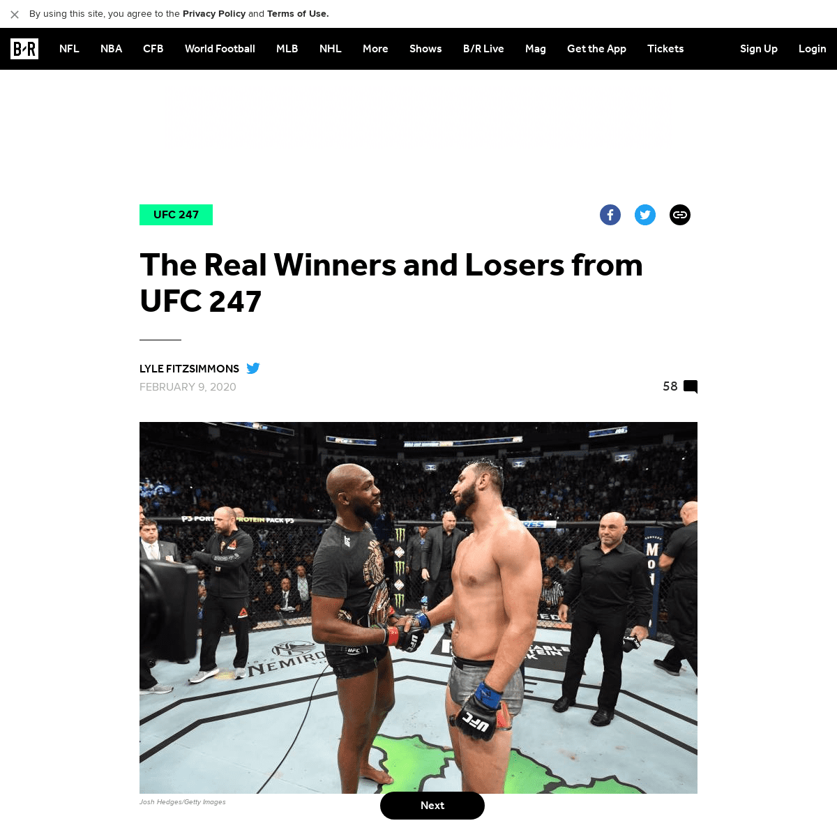 A complete backup of bleacherreport.com/articles/2875452-the-real-winners-and-losers-from-ufc-247