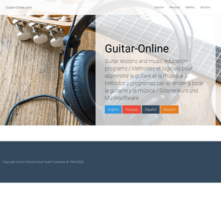 A complete backup of guitar-online.com