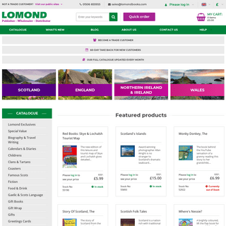 A complete backup of lomondbooks.com