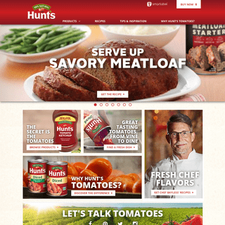 Great Meals Made From Hunt's Tomato Sauce Recipes