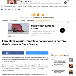 A complete backup of www.infobae.com/america/agencias/2020/03/01/el-multimillonario-tom-steyer-abandona-la-carrera-democrata-a-l