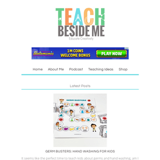 Teach Beside Me - Educate Creatively- Hands-on teaching ideas