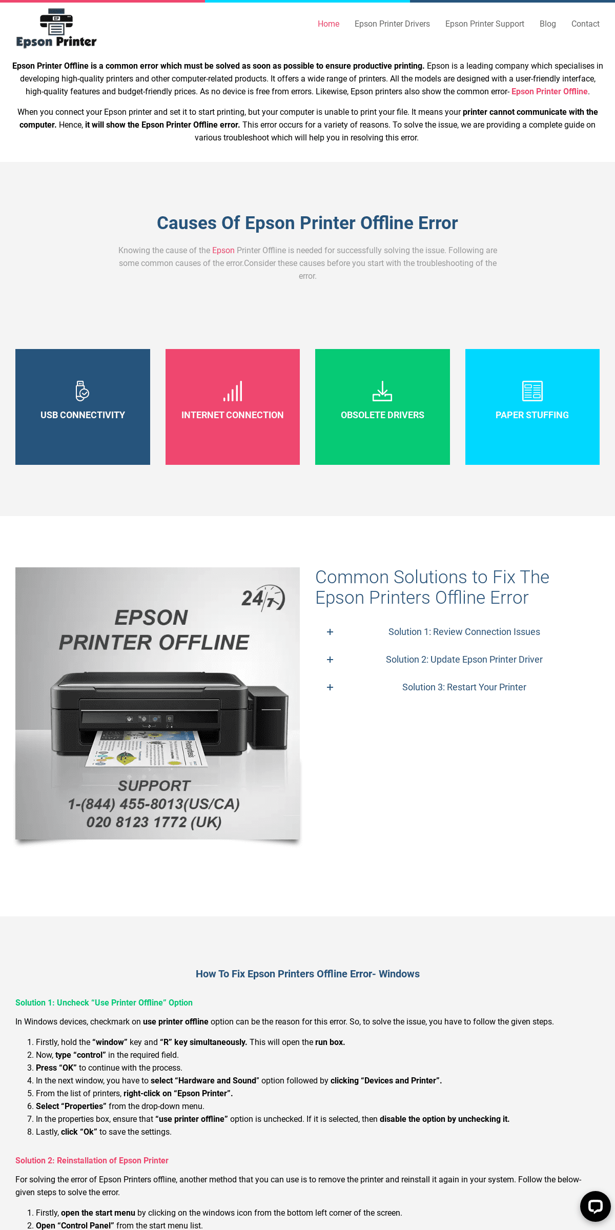 A complete backup of epson-printer-offline.com
