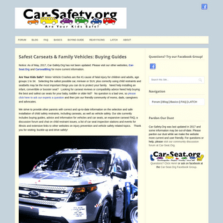 A complete backup of car-safety.org