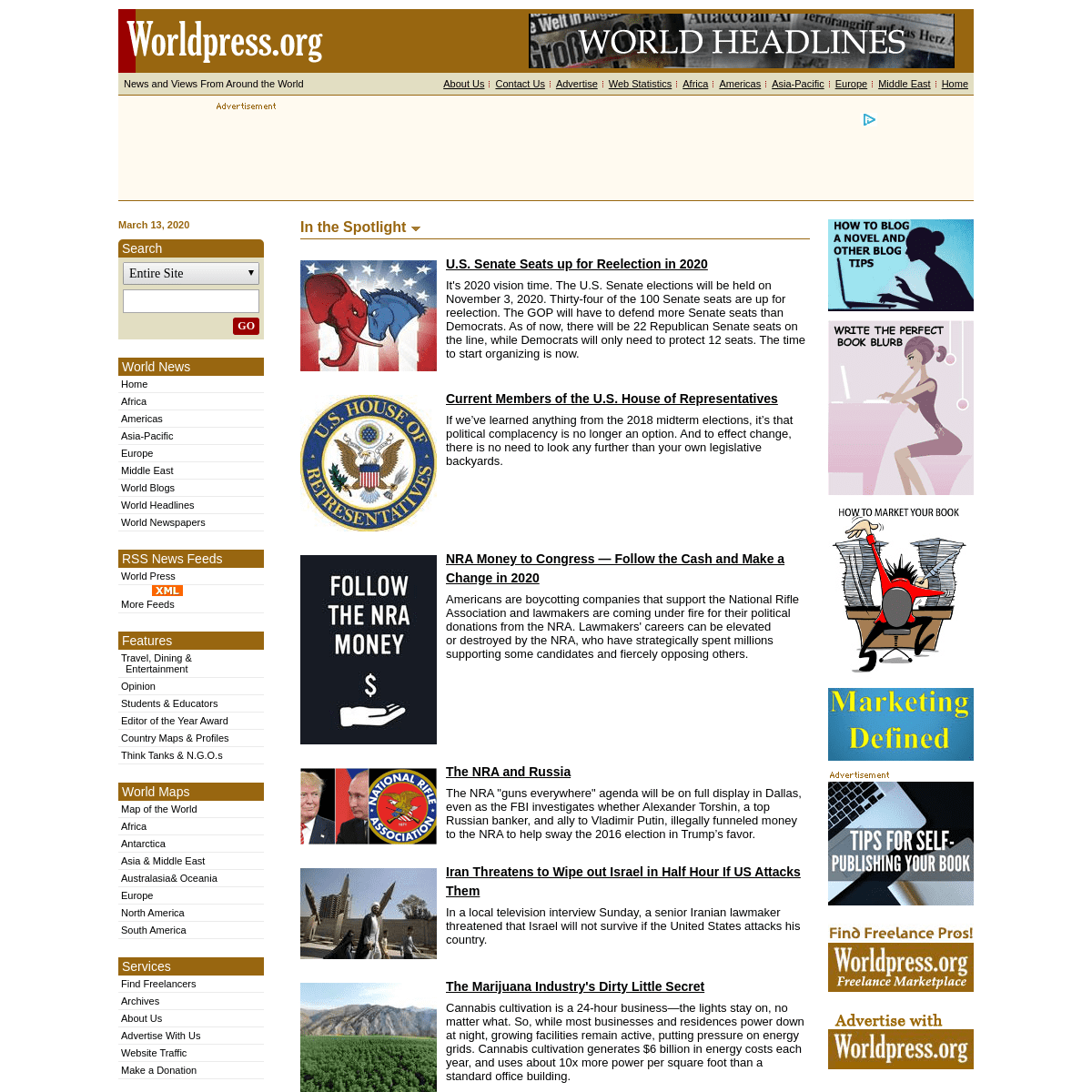 A complete backup of worldpress.org
