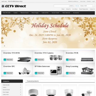 CCTV Direct - Home page