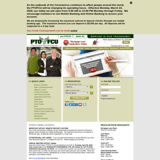 Patent and Trademark Office FCU- Home Page