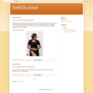 A complete backup of sellorlease.blogspot.com