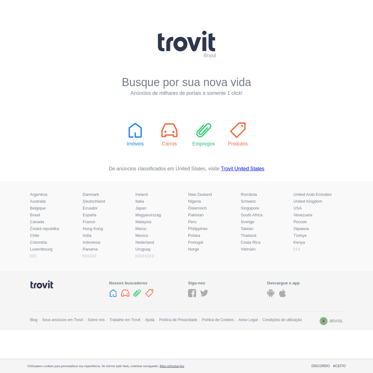 A complete backup of trovit.com.br