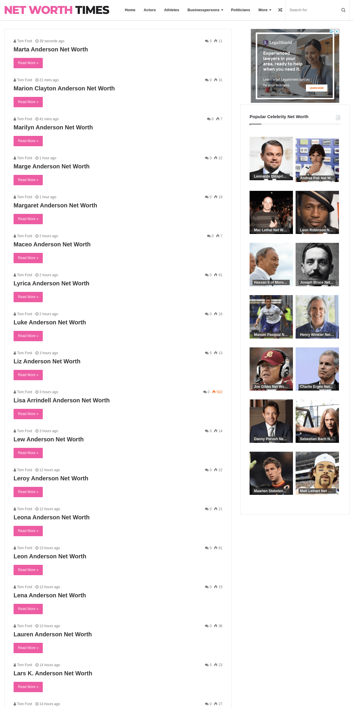 A complete backup of richestcelebrities.org