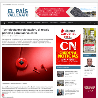A complete backup of www.elpaisvallenato.com/2020/02/10/tecnologia-en-rojo-pasion-el-regalo-perfecto-para-san-valentin/