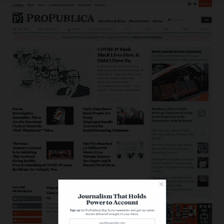 A complete backup of propublica.org